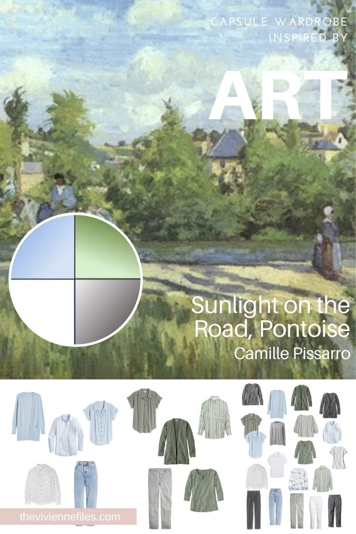 START WITH ART: SUNLIGHT ON THE ROAD, PONTOISE BY CAMILLE PISSARRO