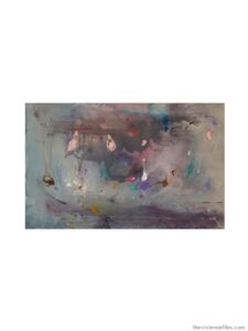 Helen Frankenthaler - Second Season with Grey Fireworks