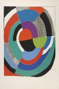 Sonia Delaunay’s Rose des Ventes