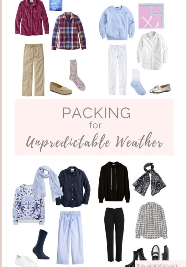 Things to Remember to Pack When the Weather is Impossible to Predict