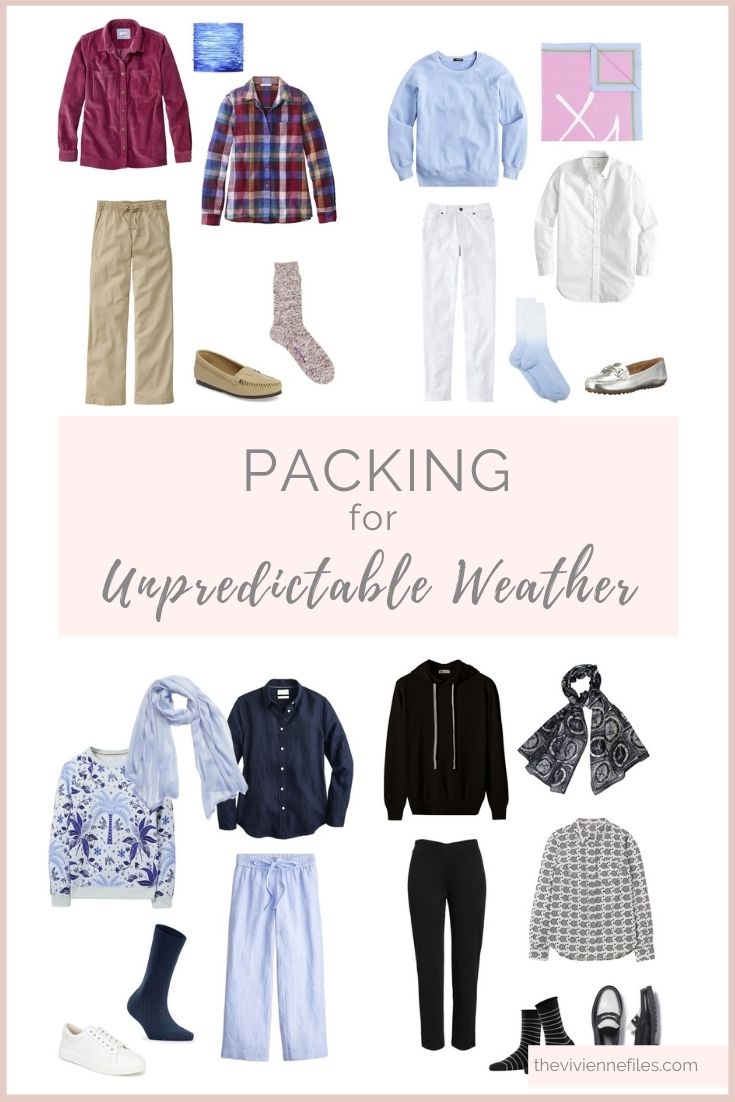 Things to Remember to Pack When the Weather is Impossible to Predict