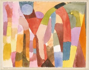Movement of Vaulted Chambers - Paul Klee