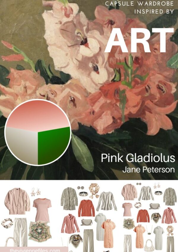 START WITH ART: PINK GLADIOLUS BY JANE PETERSON