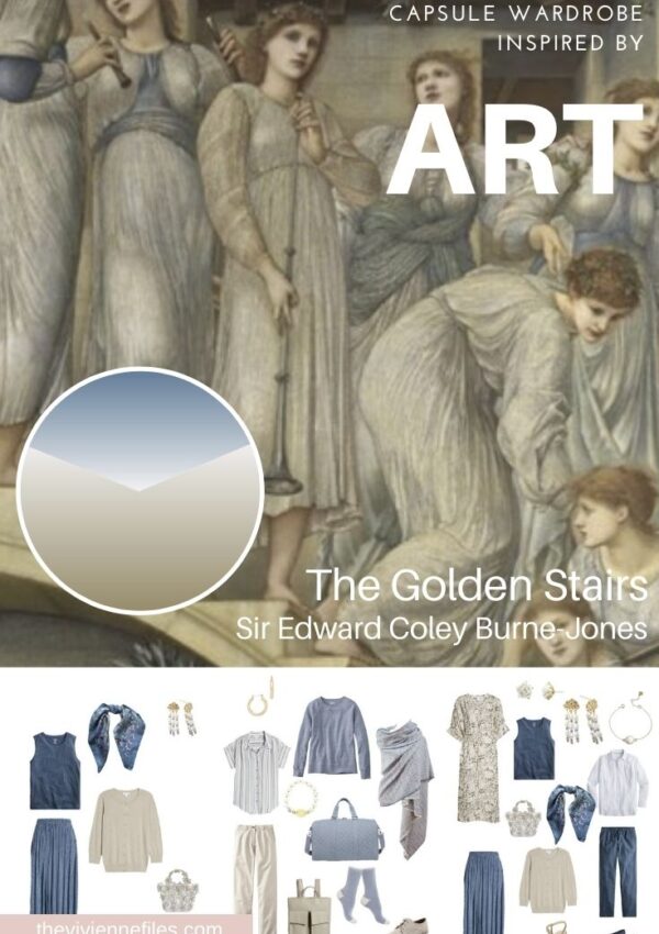 START WITH ART THE GOLDEN STAIRS BY SIR EDWARD COLEY BURNEY-JONES