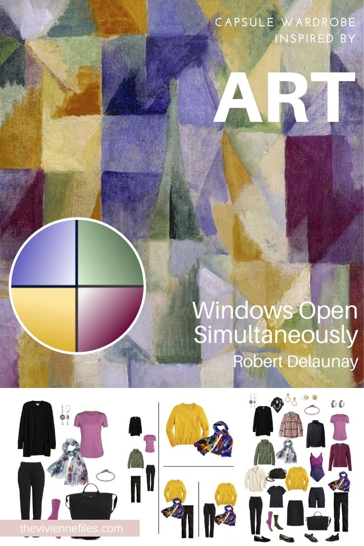 Start with Art Windows Open Simultaneously by Robert Delaunay