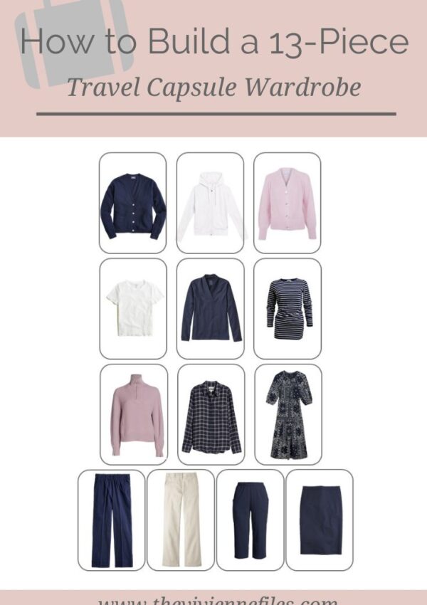 How to Build a 13-Piece Travel Capsule Wardrobe