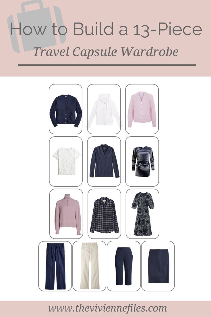 How to Build a 13-Piece Travel Capsule Wardrobe