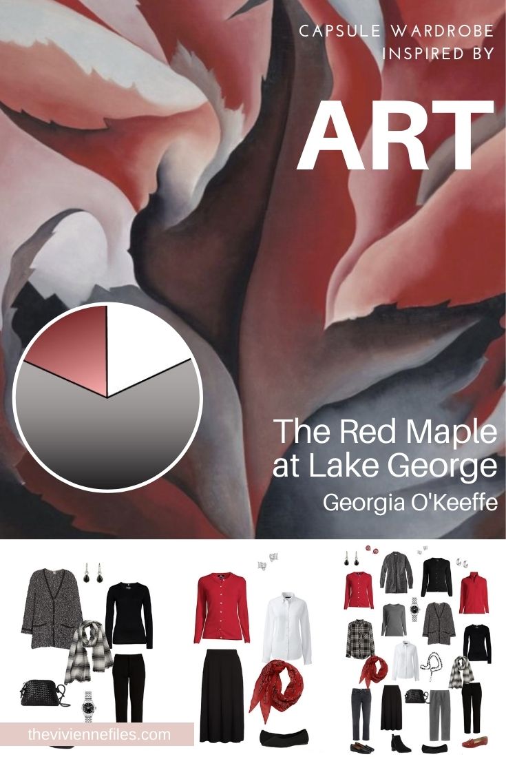 Start with Art The Red Maple at Lake George by Georgia O'Keeffe