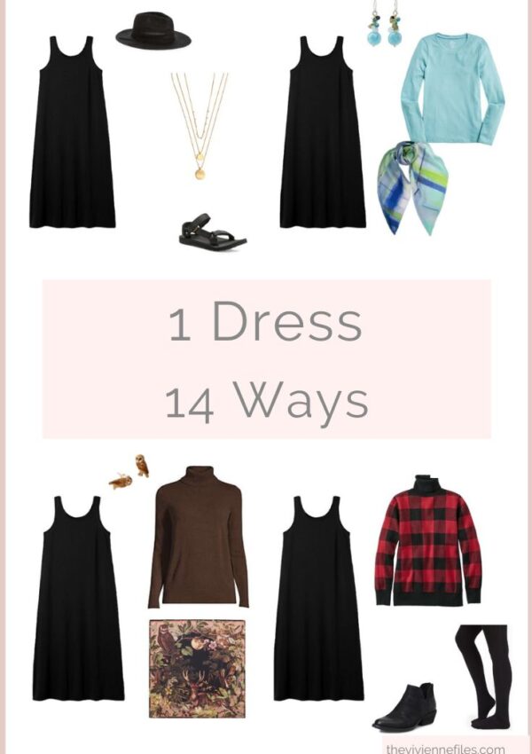 How to wear One dress 14 ways (1)