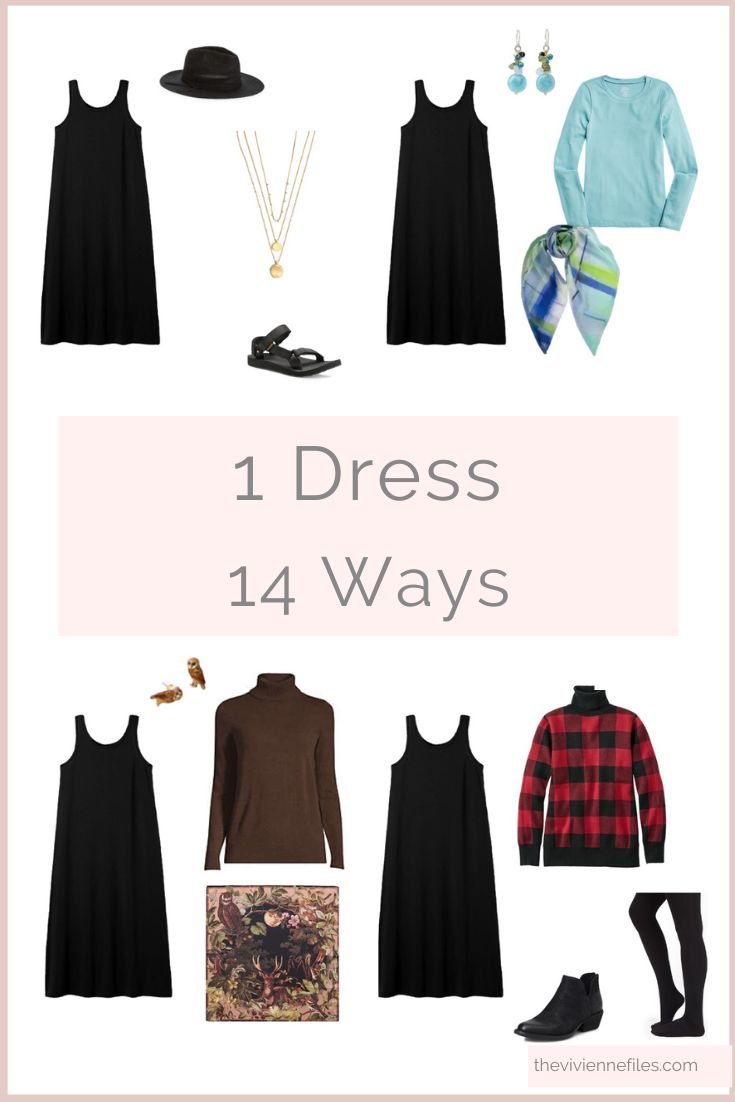 How to wear One dress 14 ways (1)