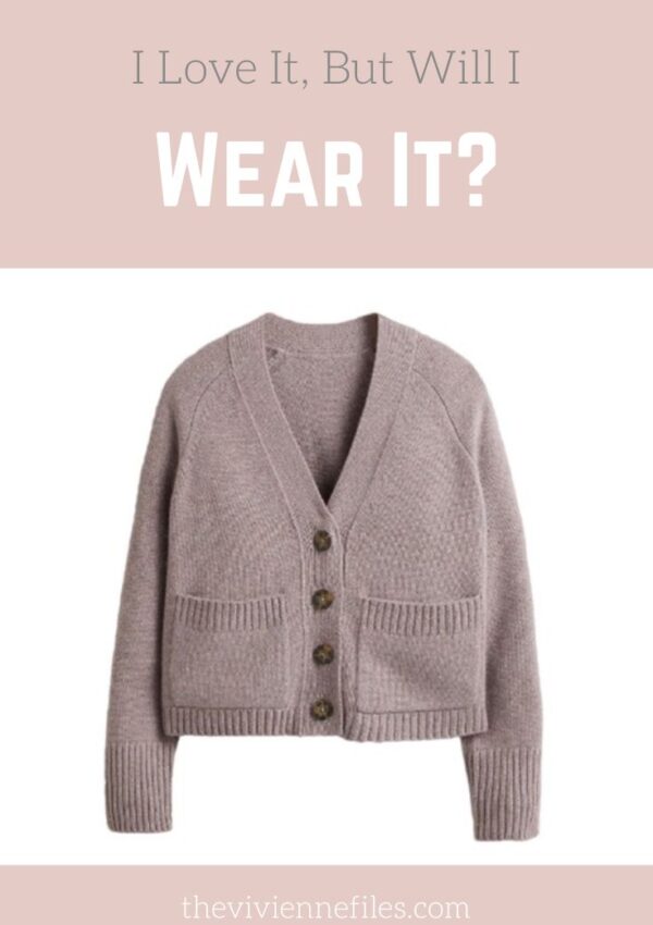 I LOVE IT, BUT WILL I WEAR IT? GREY (?!?) TWINSET