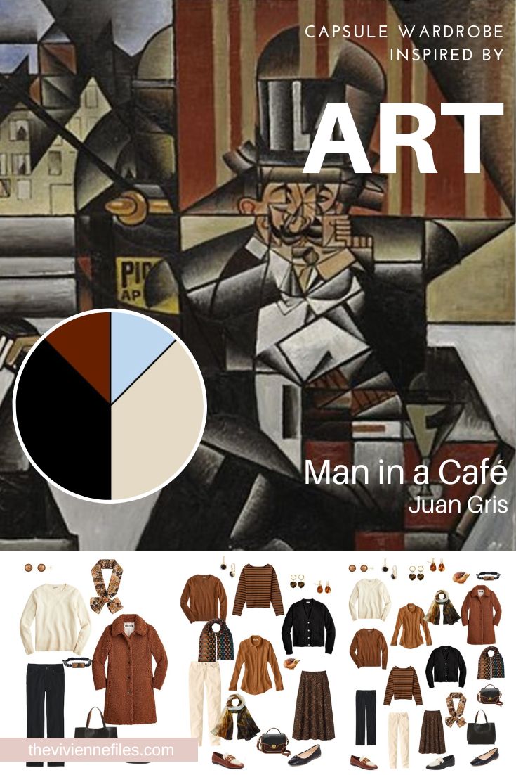 START WITH ART MAN IN A CAFÉ BY JUAN GRIS