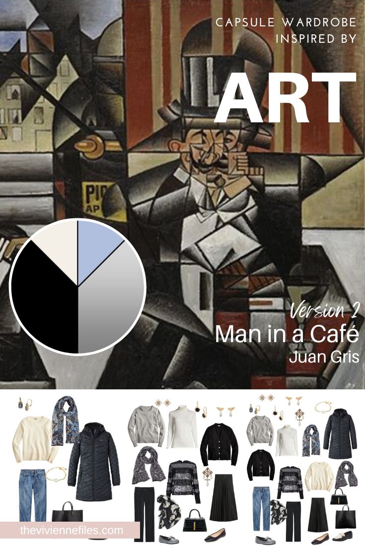 Start with Art Version 2 Man in a Café by Juan Gris