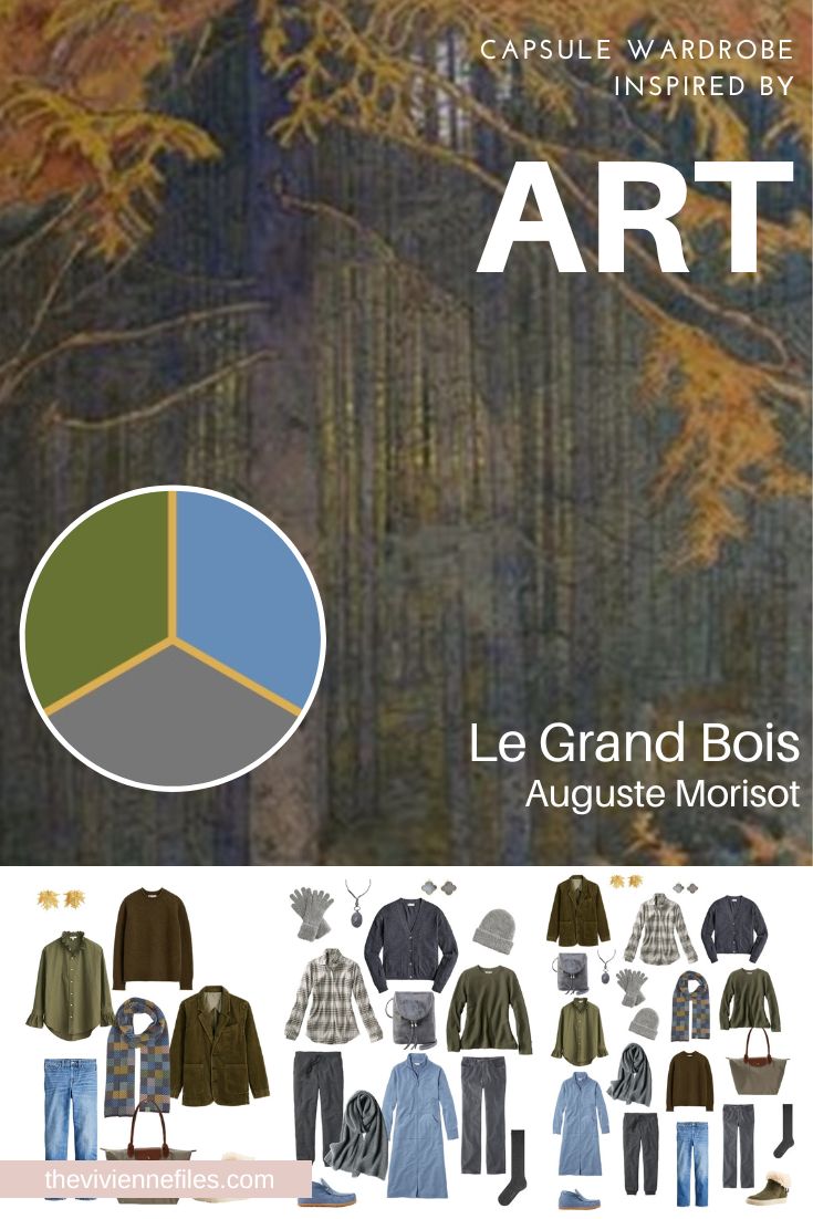 Start with Art: Le Grand Bois by Auguste Morisot