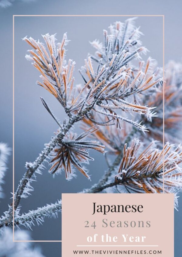 Japanese 24 Seasons of the Year - Daikan - Major Cold