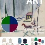 Build a Warm Weather Capsule Wardrobe by Starting with Art Wagen in Silberner Strasse by August Macke