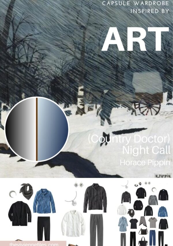 How to Build a Capsule Wardrobe by Starting with Art (Country Doctor) Night Call by Horace Pippin
