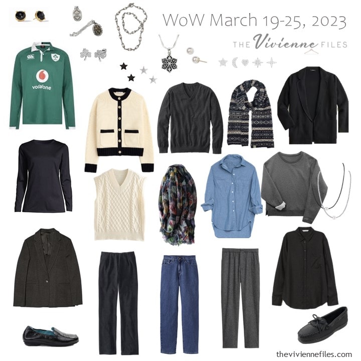 What I wore during 1 week in March 2023