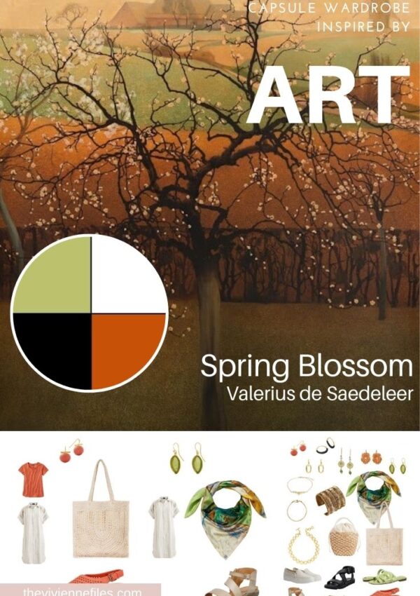 Adding Accessories! Start with Art: Spring Blossom by Valerius de Saedeleer