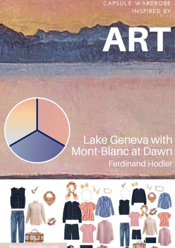 Start with Art Lake Geneva with Mont-Blanc at Dawn by Ferdinand Hodler