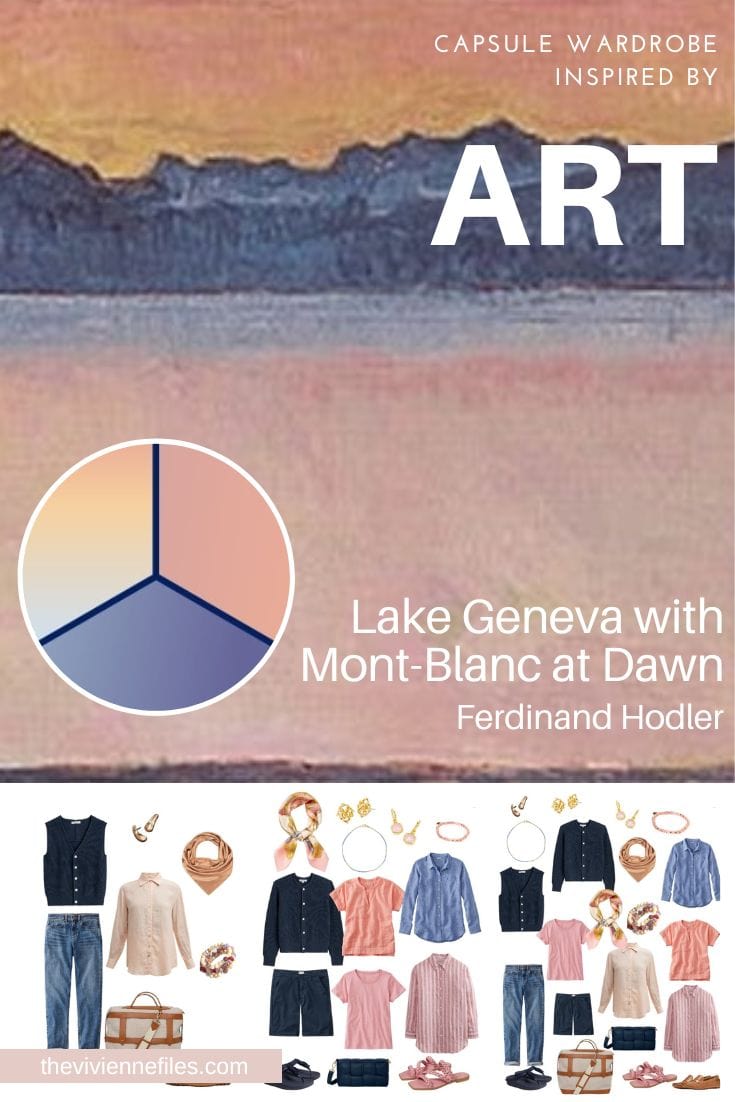 Start with Art Lake Geneva with Mont-Blanc at Dawn by Ferdinand Hodler