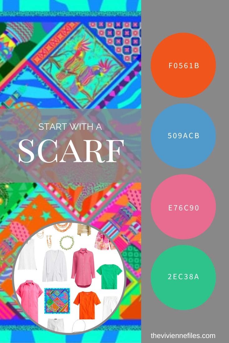 Start with a Scarf Safari Square silk scarf by Beatrice von Tresckow