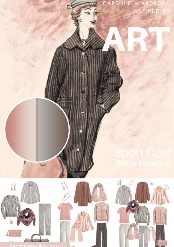 START WITH ART SPORT COAT BY PIERRE MOURGUE