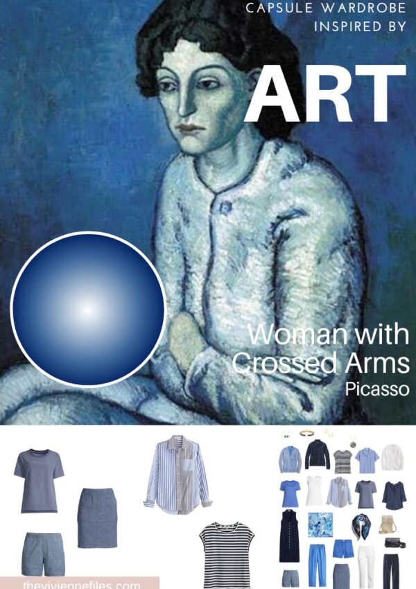 Expanding a Travel Capsule Wardrobe Start with Art - Woman with Folded Arms by Picasso