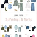 First Half of Six Paintings, 12 Months – June 2023
