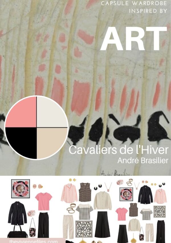 Travel Capsule Wardrobe for a Long Weekend Cavaliers de l'Hiver by André Brasilier