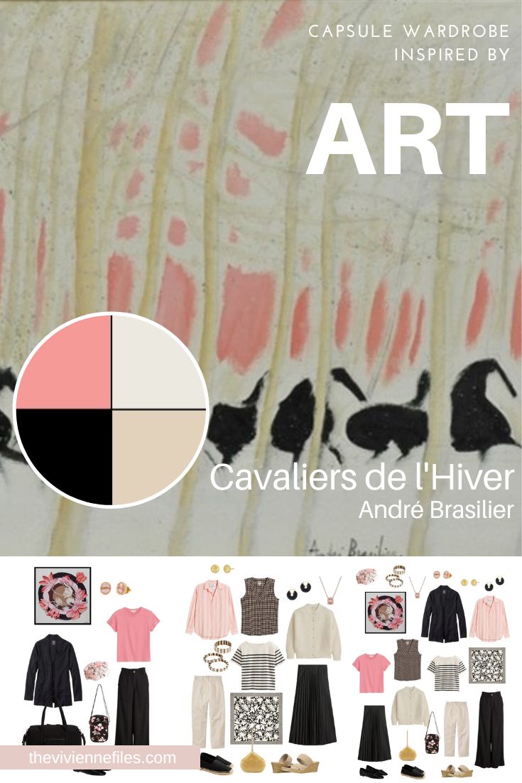 Travel Capsule Wardrobe for a Long Weekend Cavaliers de l'Hiver by André Brasilier