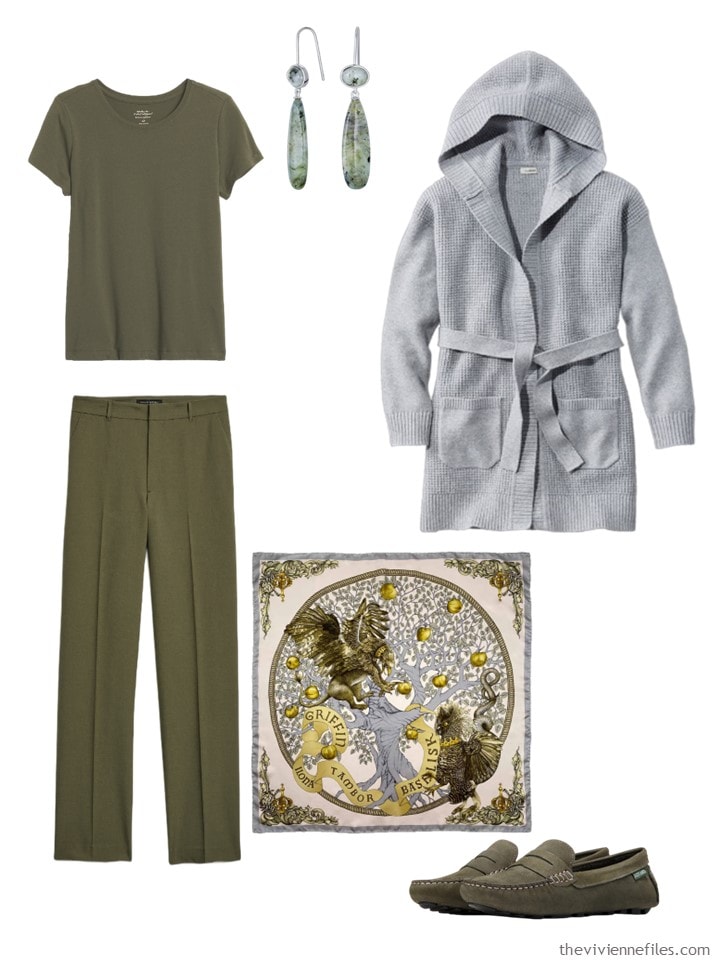 Accenting Olive Green with Other Neutrals - The Vivienne Files