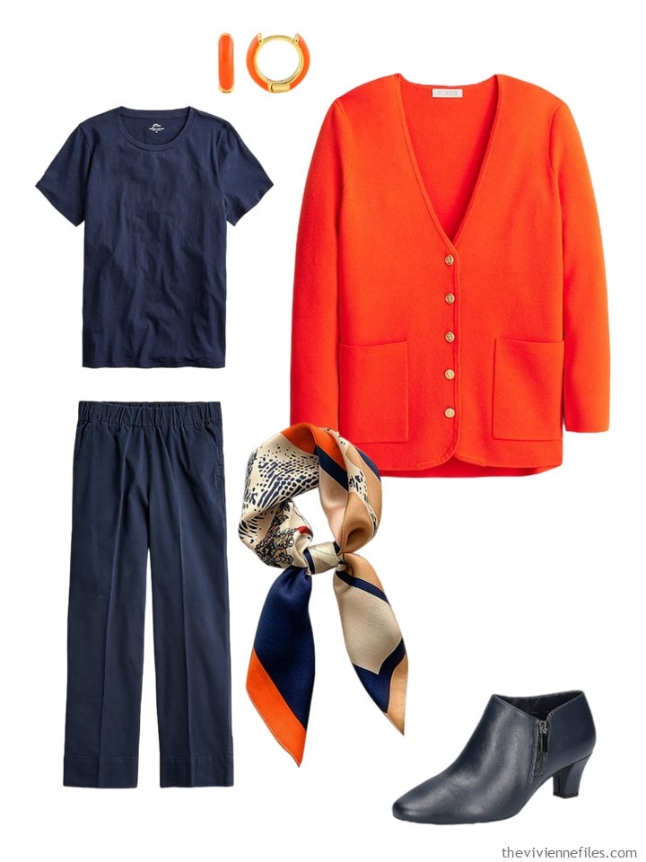 Accenting Navy with Bright or Deep Colors - The Vivienne Files