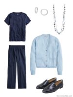 Accenting Navy with Pastels - The Vivienne Files