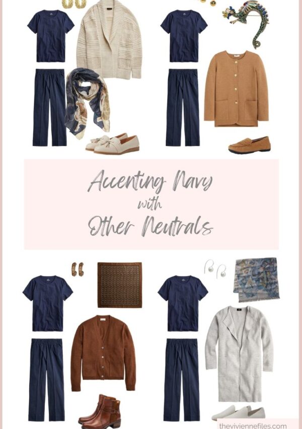 Accenting Navy with Other Neutrals