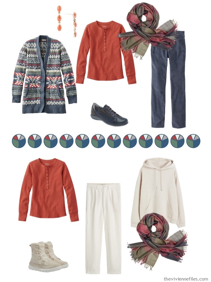 A Cool Weather Capsule Wardrobe - Start with a Fair Isle Cardigan - The ...