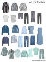Three Capsule Wardrobes: Second Half of Six Paintings, 12 Months ...
