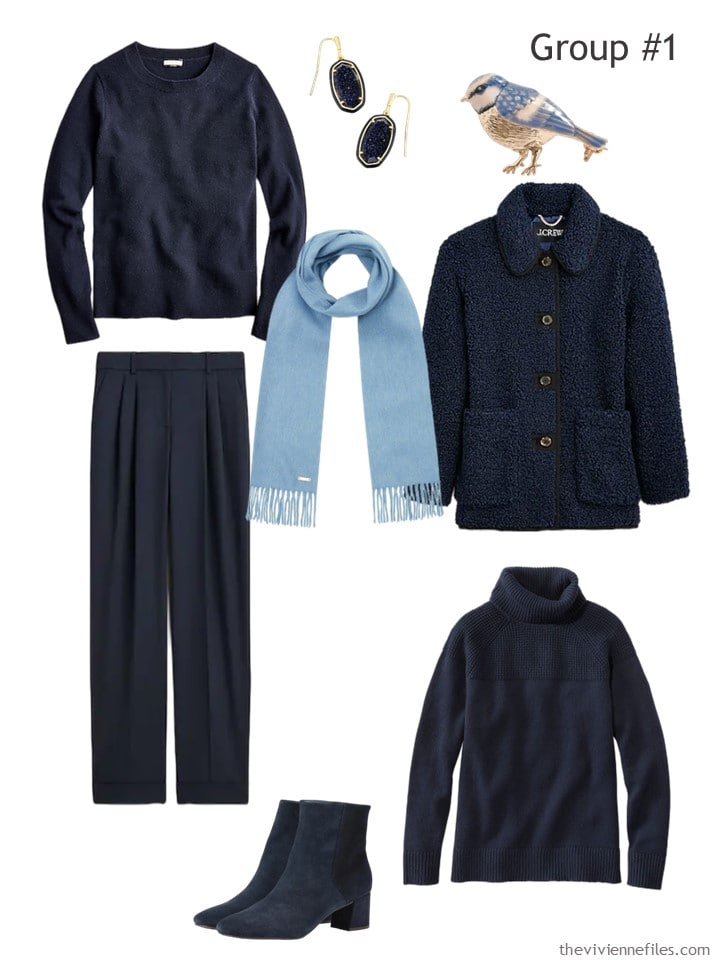 A Capsule Wardrobe Idea - Start with Art: Waldlichtung im Nebel mit ...