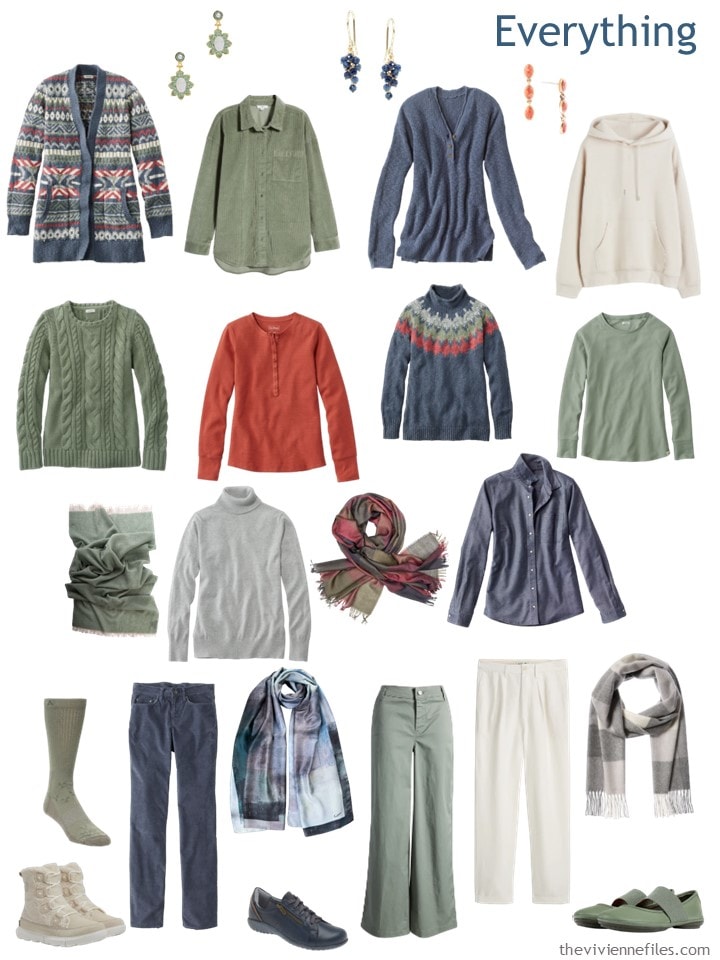 A Cool Weather Capsule Wardrobe - Start with a Fair Isle Cardigan - The ...