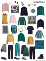 A Cool Weather Capsule Wardrobe - Start with Art: Ruffled Autumn Clouds ...