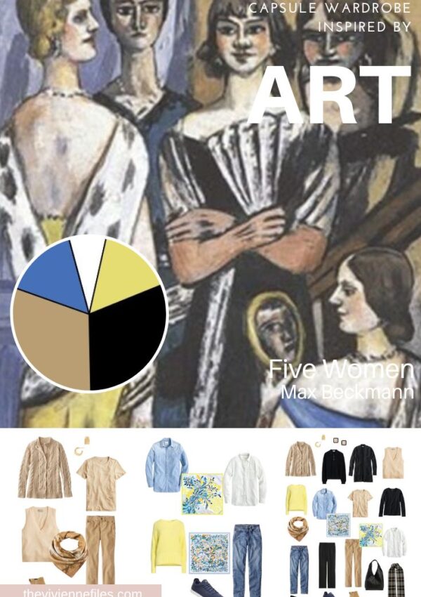 A "Two-Neutral" Capsule Wardrobe? Start With Art - Five Women by Max Beckmann