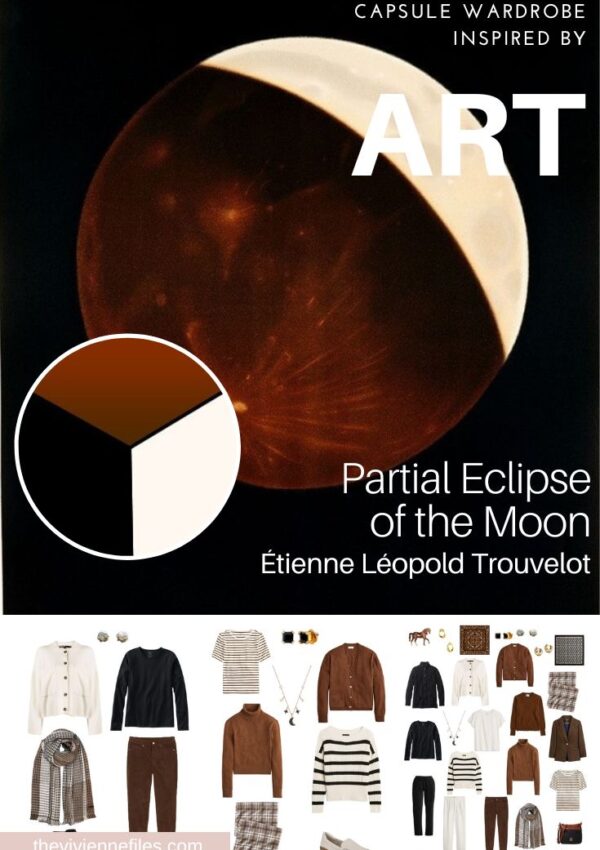 Experimenting with Proportions by Starting with Art Partial Eclipse of the Moon by Étienne Léopold Trouvelot