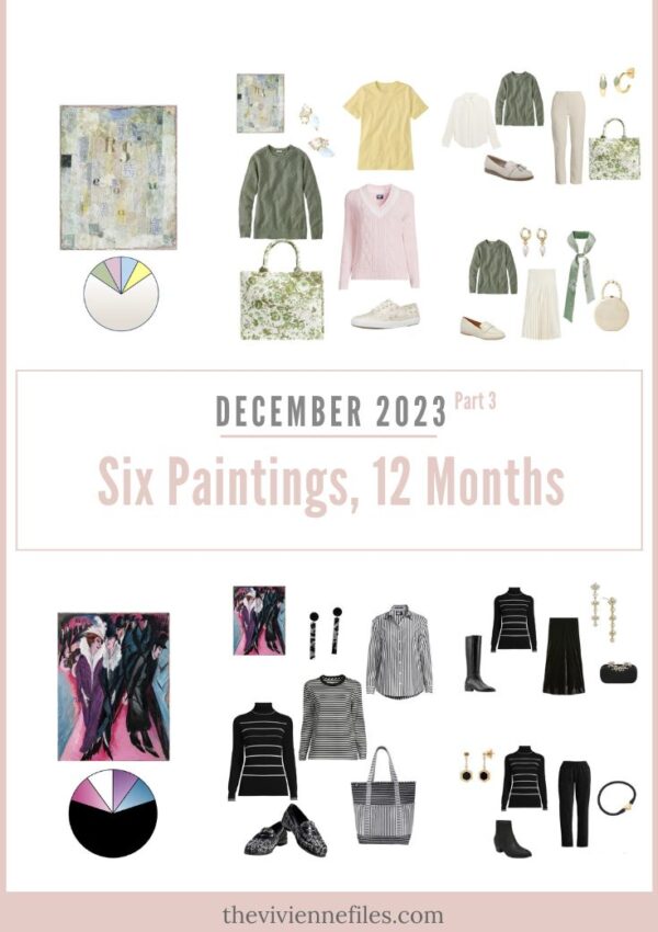 Our Final 2 Capsule Wardrobes December Six Paintings – Twelve Months