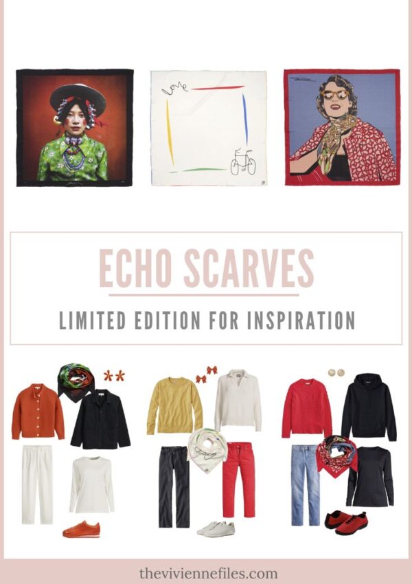 Outfit Ideas? Five Limited Edition Echo Scarves for the Inspiration!