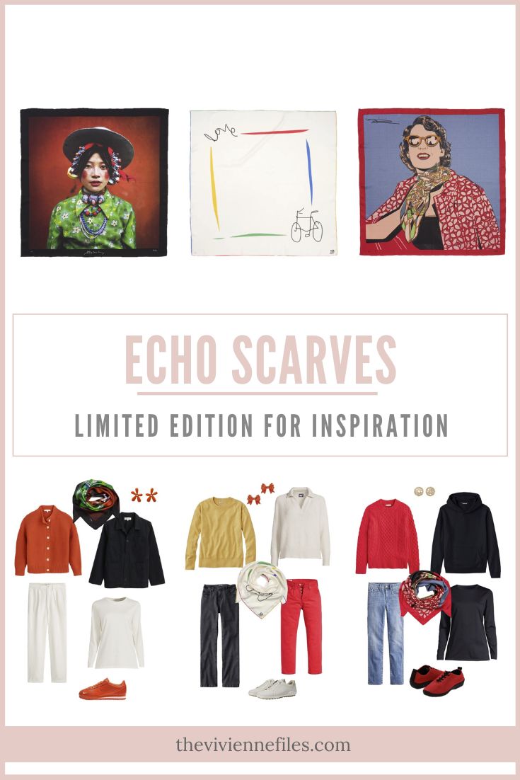 Outfit Ideas? Five Limited Edition Echo Scarves for the Inspiration!