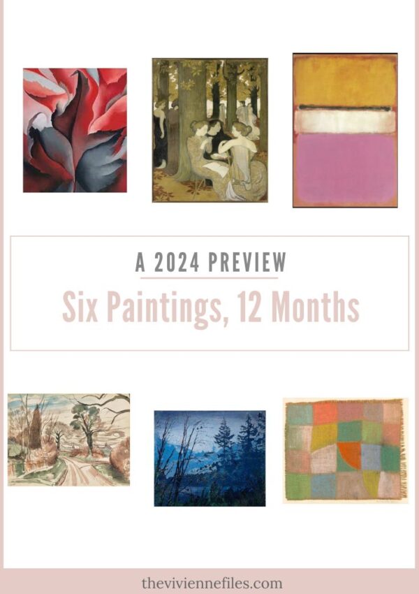 Start with Art: Six Paintings, 12 Months for 2024!