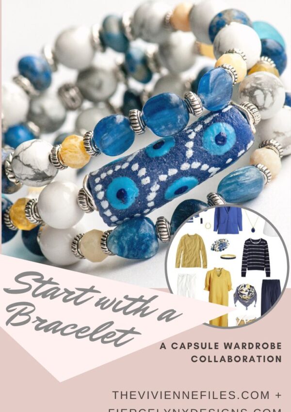 Start with a Bracelet - Voyage to Santorini by Fierce Lynx Designs