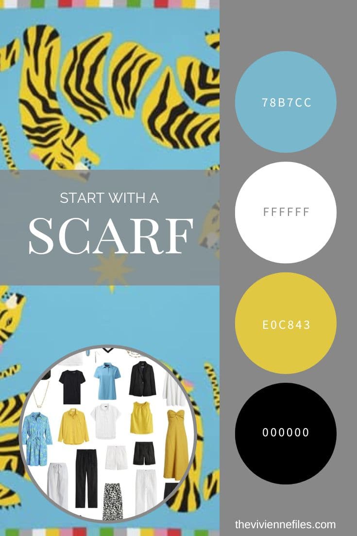 A Big Multi-Destination Trip Start with a Scarf - Michela Picchi scarf by Echo