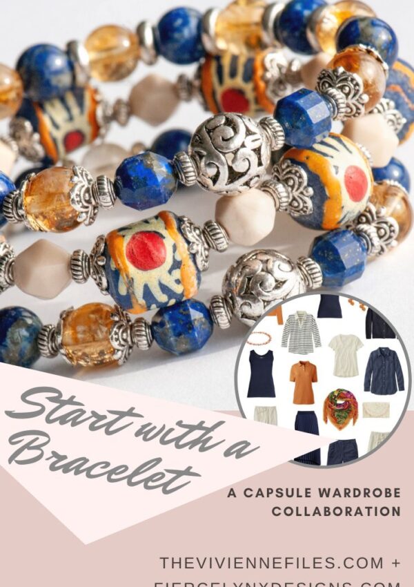 Travel Capsule Wardrobe - Start with a Bracelet -Sunny Lynx by Fierce Lynx Designs