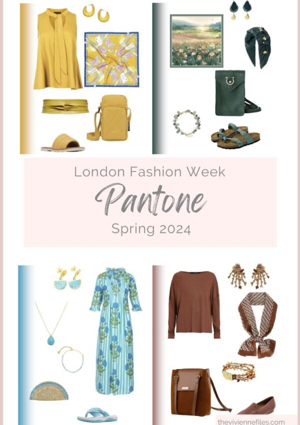 Looking for a New Accent Color Pantone London Fashion Week Spring 2024